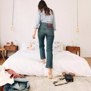 Madewell Slim Demi-Boot Jeans - Sundale Wash NWOT